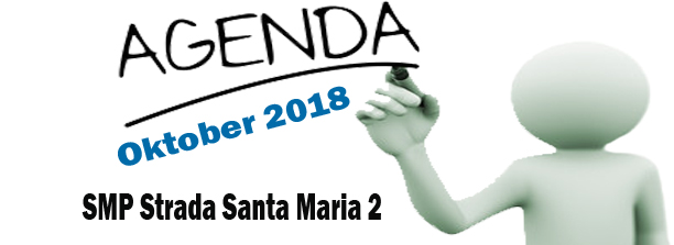 Agenda Kegiatan Oktober 2018