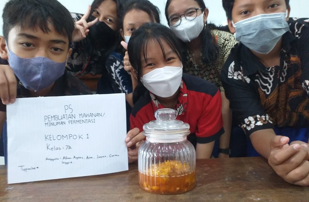 KEGIATAN P5 PROJEK KE-2 (membuat makanan atau minuman fermentasi)
