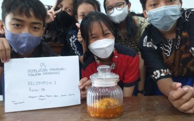KEGIATAN P5 PROJEK KE-2 (membuat makanan atau minuman fermentasi)