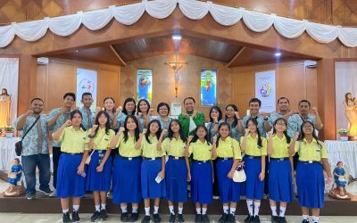 TUGAS  KOOR DI GEREJA SANTO GREGORIUS AGUNG KUTABUMI
