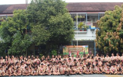 Perkemahan Jumat–Sabtu (Perjusa) kelas IX SMP Strada Santa Maria 2